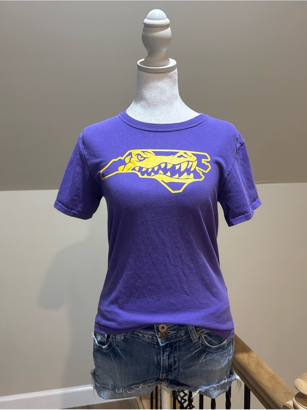 Nc gator baby tee